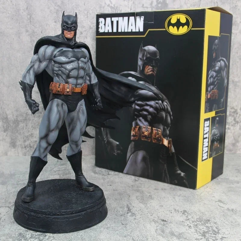 Giant 38cm Dark Knight Batman Anime Figurine Model Ornament Toys Gk Action Figure Justice League Standing Batman Ornament Gift-EXPROTAS