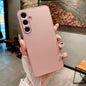 AG Frosted Glass Case for Samsung S20-S25 Edge FE Note20 Ultra A55 A54