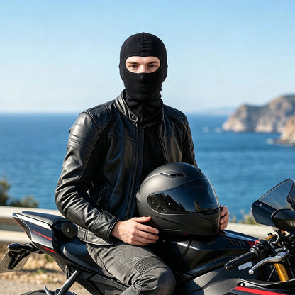 4Pcs Full Face Mask Balaclava Cycling Ski Motorcycle Warm Black Men