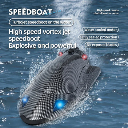 Rc Boat High Speed Racing Ship 25Km/h Waterproof Rechargeable Model Electric Radio Remote Control Speedboat Toys for Boys Gift-EXPROTAS