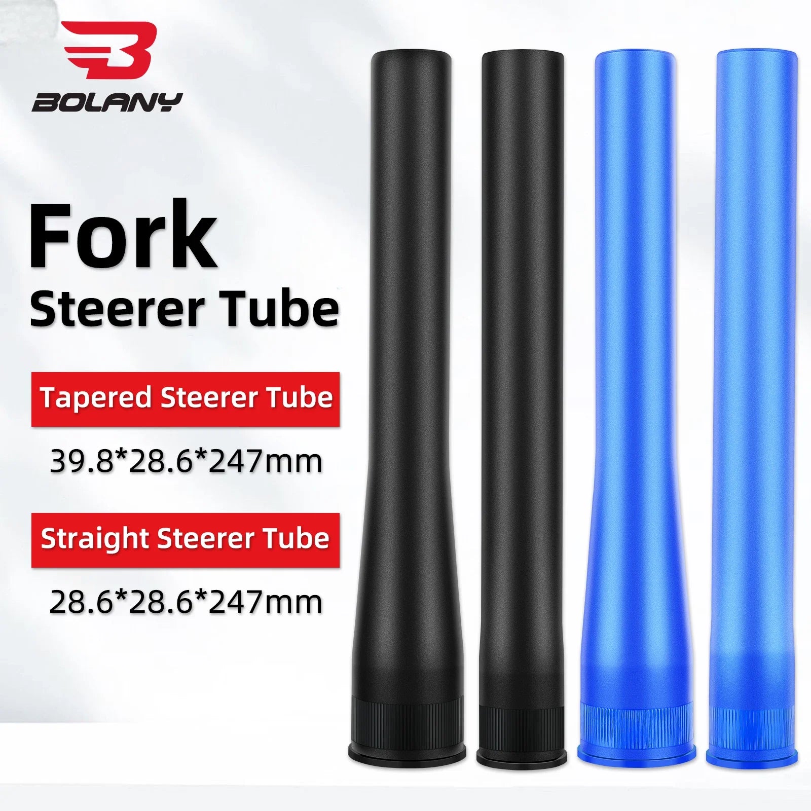 BOLANY Air Front Suspension Fork MTB Aluminum Straight/Tapered Steerer - EXPROTAS