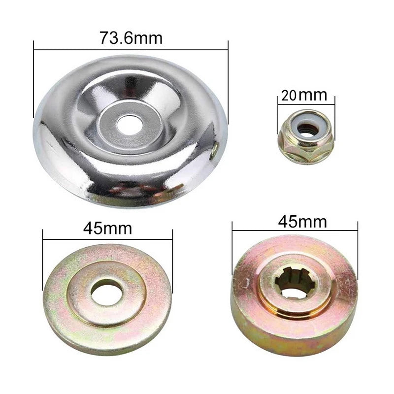 Weed Brush Trimmer Head Steel Wire Wheel Universal Garden Parts 6/8/10 Inch