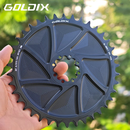 Narrow Wide Chainring 3mm Offset Goldix Direct Mount for 8Bolt Crankset