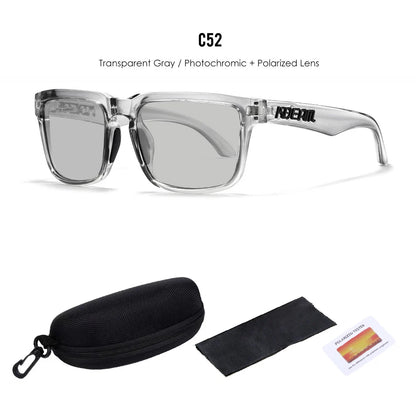 2025 KDEAM Polarized Sunglasses Red Mirror Lens Unisex Outdoor Eyewear