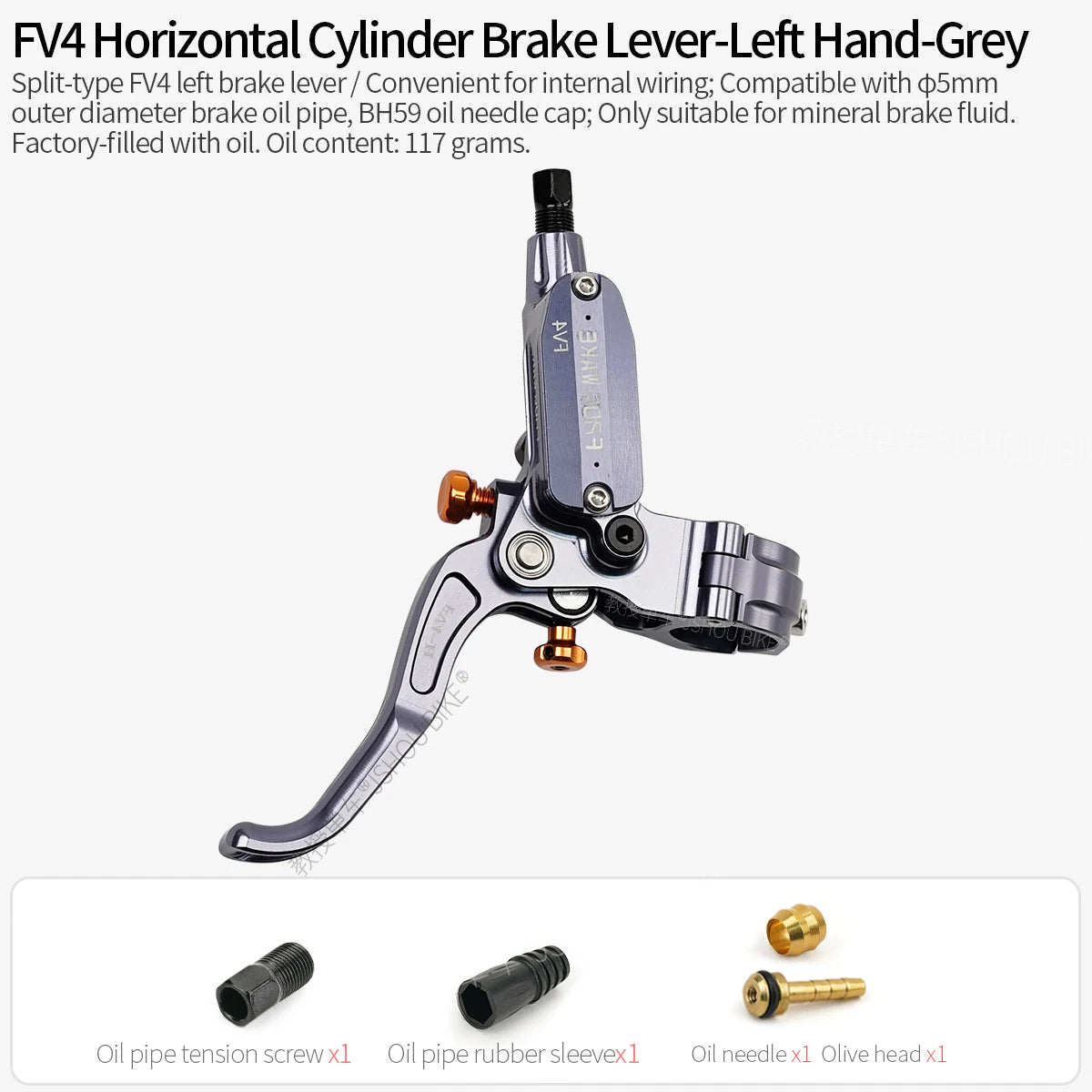 Hydraulic Brake Lever FROG WAKE FV4-IN Reach Adjust MTB DH Sur-Ron Alloy