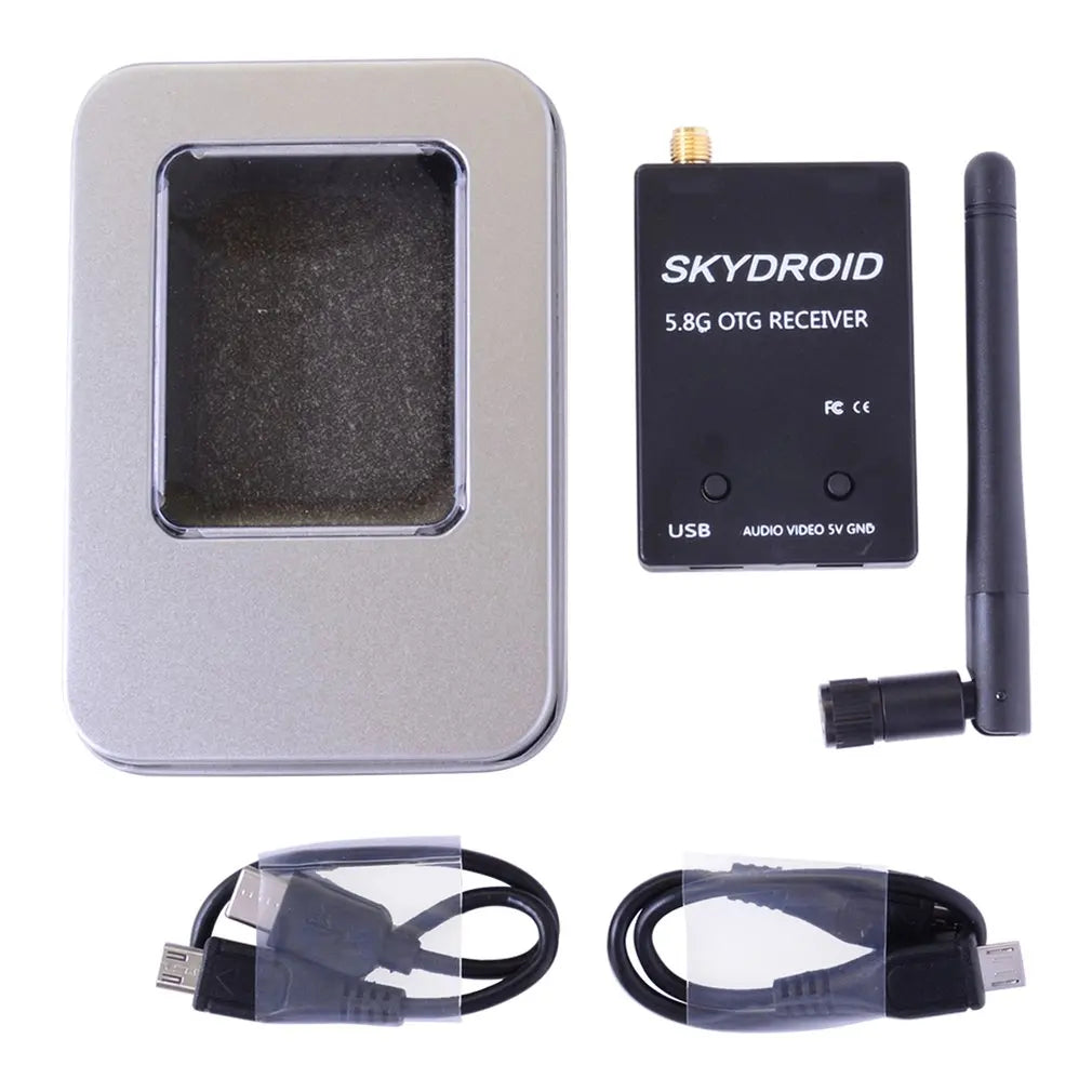 Skydroid 5.8Ghz 150CH True Diversity UVC OTG Smartphone FPV Receiver for Android Tablet PC VR Headset FPV System RC Drone-EXPROTAS