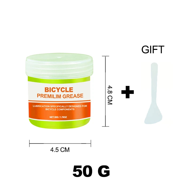 50g Bicycle Bearing Grease Lubricant for Shimano Hub Green Effect Oil