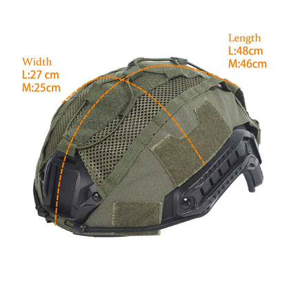 Tactical Helmet Cover for Maritime Helmet NVG Battery Pouch Hunting Gear