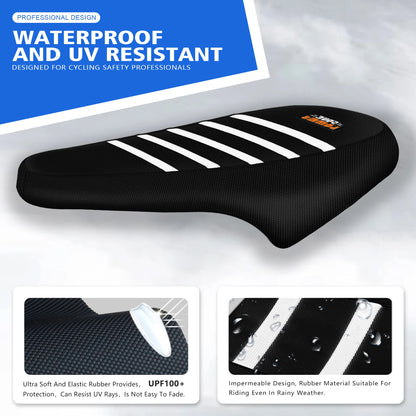 Ridstar Q20 Electric Bike Seat Cover Ribbed Waterproof Anti-Slip by Powerzone
