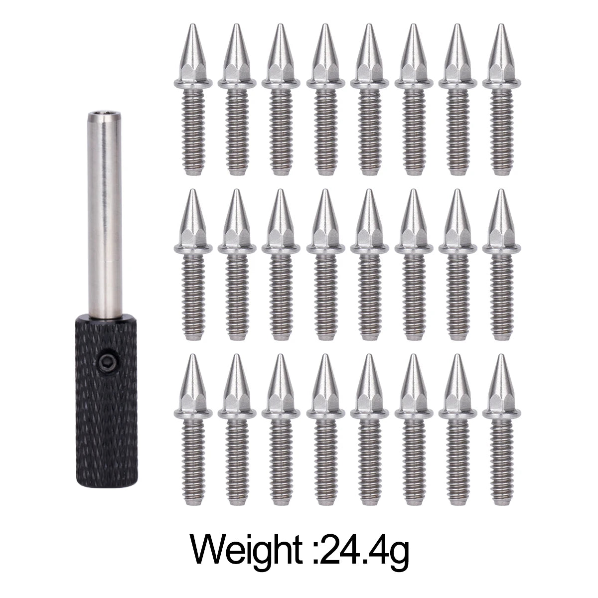 24pcs Hex Socket Screws RC Crawler Spiked Bolts for SCX10 D90 TRX4