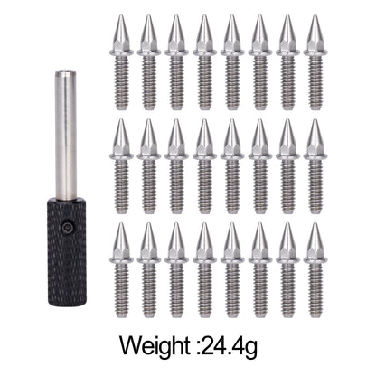 24pcs Hex Socket Screws RC Crawler Spiked Bolts for SCX10 D90 TRX4