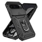 Google Pixel 6-9 Pro XL Armour Ring Case Camera Cover Shockproof Kickstand