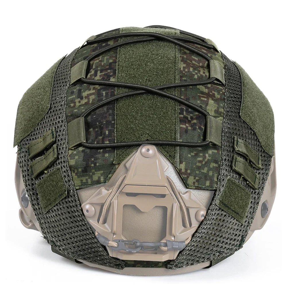 Tactical Fast Helmet Cover for Ops-Core PJ/BJ/MH Camo Military Hunting