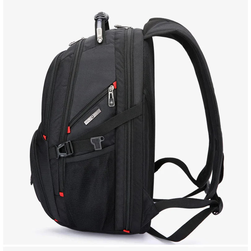 Swiss-Multifunctional bags Durable 17 Inch Laptop Backpack, Travel Bag,College Bookbag,USB Charging Port,Water Resistant-EXPROTAS