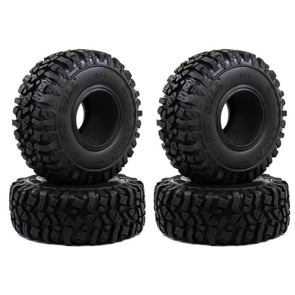 4PCS Rubber Tyre Wheel 1.9" RC Crawler Tyres for 1/10 Axial TRX-4
