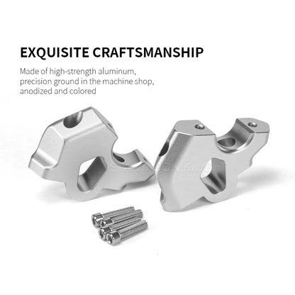 Handlebar Riser Clamp Adapter For BMW R1300GS R 1300 GS 2024 Motorcycle Extension
