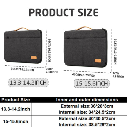 Laptop Sleeve Case for MacBook Pro 13-15.6 Inch Carry Bag Cover