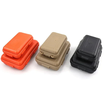 Sealed Survival Box Waterproof Plastic Outdoor Camping Storage Container S/L/XXL