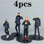 6pcs Jujutsu Kaisen Figure Satoru Gojo Geto Suguru PVC Anime Toy