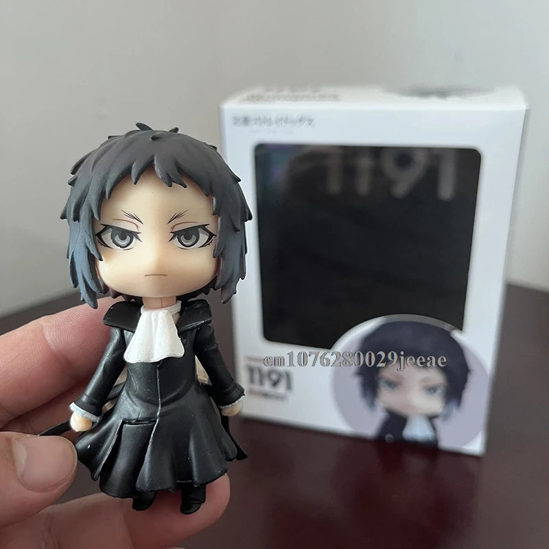 10cm Bungo Stray Dogs Ryunosuke Akutagawa Figure #1191 Changeable Face PVC