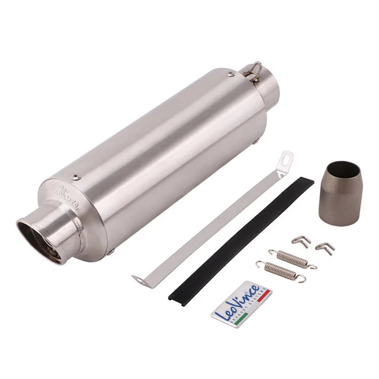 Universal 51MM Motorcycle Exhaust Muffler Pipe Escape Moto LeoVince for kawasaki er6n sv650 Z800 R1 cb650f cb1000r cbr250r-EXPROTAS