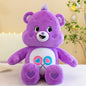 30CM Kawaii Bear Plush Toy Rainbow Soft Stuffed Doll Carebears Anime