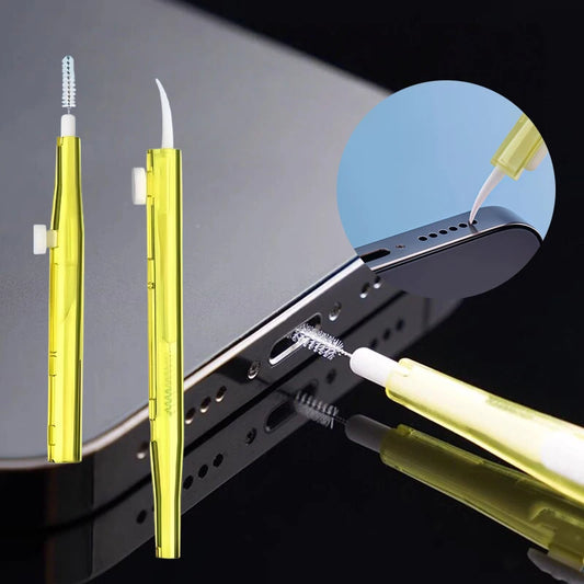 Phone Speaker Port Cleaning Brush for iPhone 16 15 14 Samsung Dust Cleaner