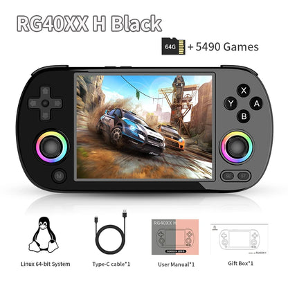 ANBERNIC RG40XX H Handheld Game Console Linux 4.0in IPS Retro Gaming - EXPROTAS
