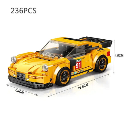 Car Series Building Blocks Model Sets Sports Racing Speed Champion DIY Educational Bricks Toys Boys Kids Adult Christmas Gifts-EXPROTAS