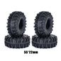 1.0in Sticky Soft RC Crawler Tyres 1/24 1/18 SCX24 FCX24 FCX18 TRX4M