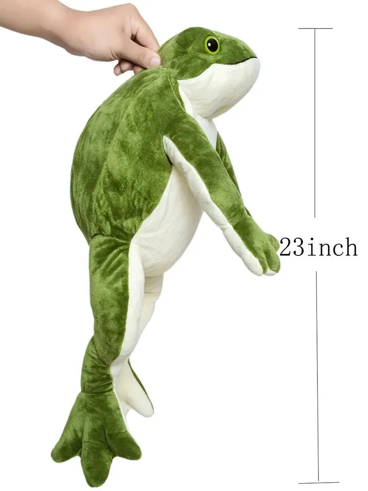 Giant Frog Stuffed Animal Soft Plush Toy 11-22 Inches Cute Huggable Cuddly Toy for Kids And Adults