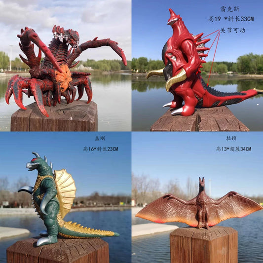 New large size Godzilla Series Anime Action Figure Destoroyah VS Monsters Collection Dolls Ornaments Kid Toys Festival Gift-EXPROTAS