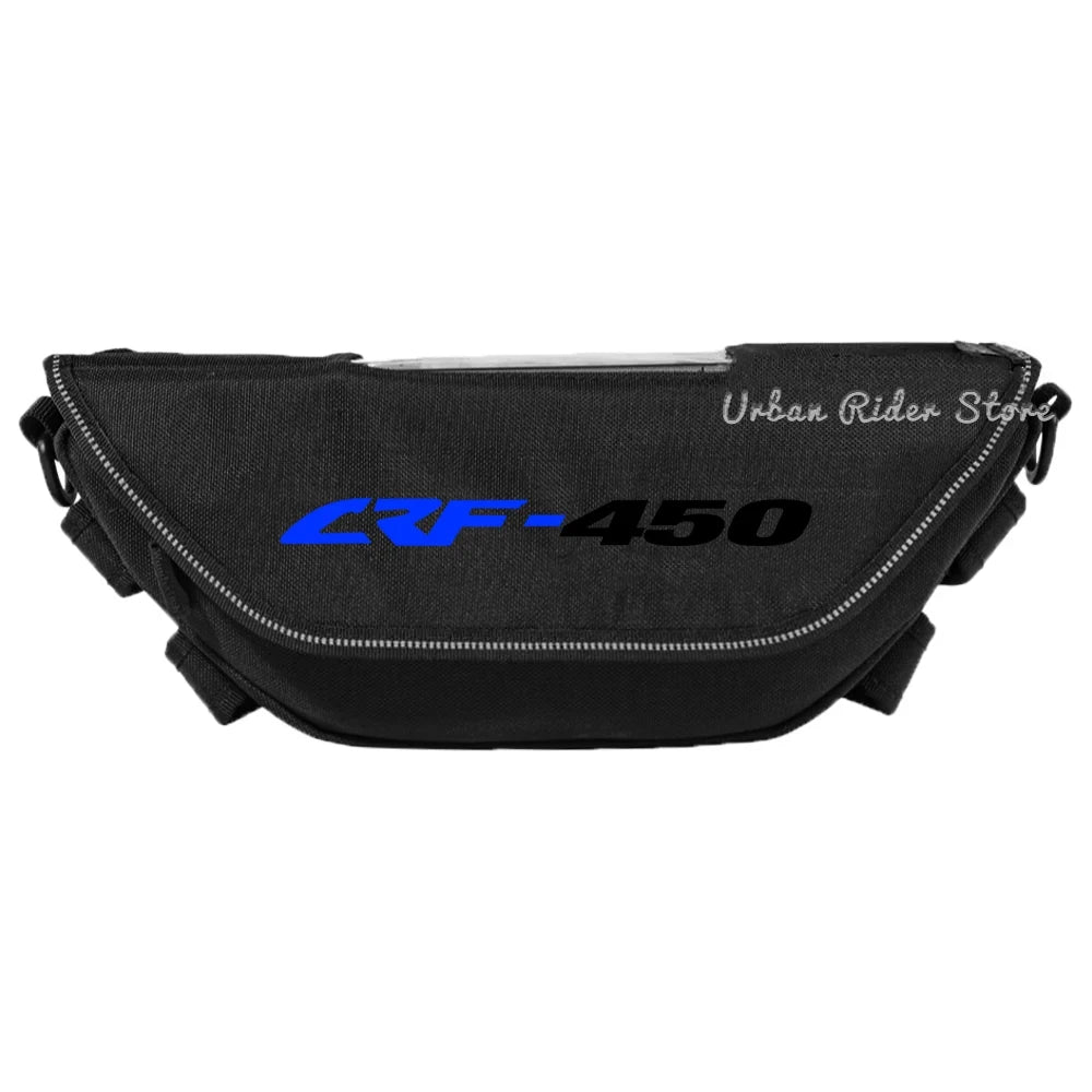 Waterproof Motorcycle Handlebar Travel Storage Bag for Honda CRF450R/CRF450RL