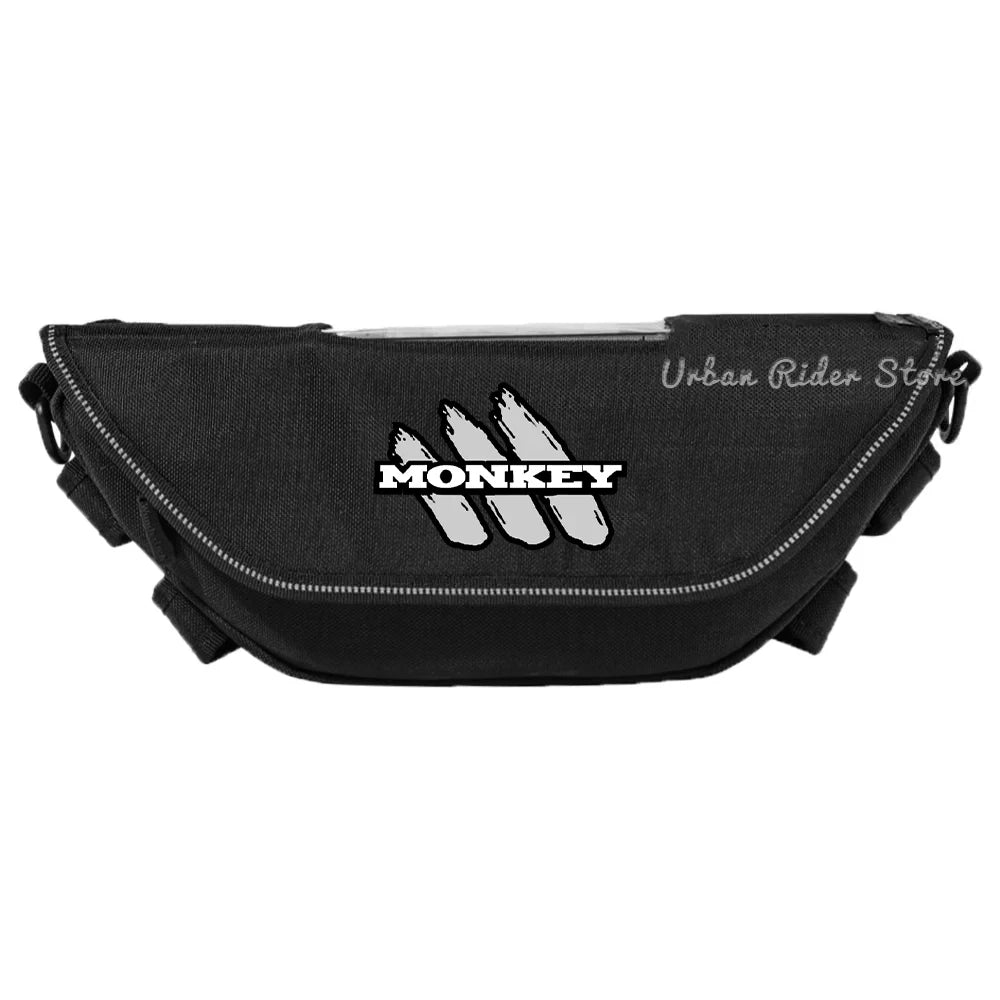 Waterproof Dustproof Motorcycle Handlebar Travel Storage Bag for Honda Monkey 125