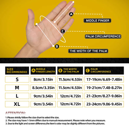 Tactical Full Finger Gloves TouchScreen PU Leather Combat Shooting Hunting Airsoft Hiking Work Cycling Anti-skid Protective Gear