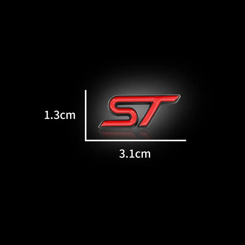 Car Steering Wheel Sticker Auto Emblem for Ford Focus Mondeo Fiesta MK3