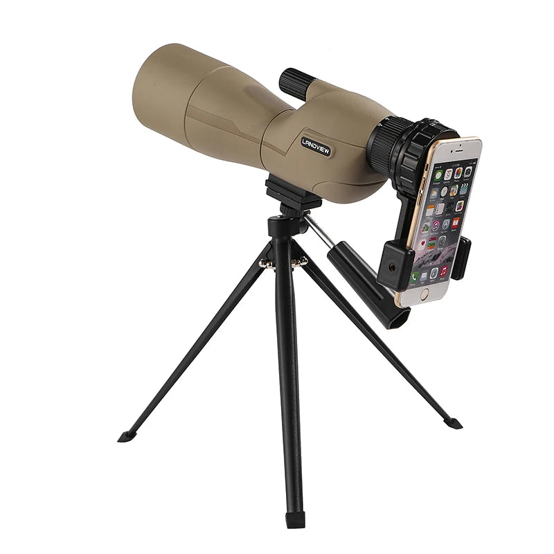 25-75x60 HD Spotting Scope BAK4 FMC Lens Target Shooting Bird Watching Pouch