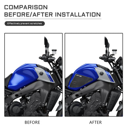 NEW Motorcycle Side Fuel Tank pad Tank Pads Protector Stickers Decal Gas Knee Grip Traction Pad For YAMAHA MT-09 MT09 2021 2022-EXPROTAS