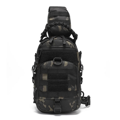 Tactical Chest Bag Sling Backpack Outdoor Travel Military Mens Molle Bags