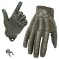 Tactical Full Finger Screen Motorcycle Gloves Outdoor Breathable Knuckle