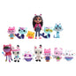 13Pcs Gabby Dollhouse Toy Smiling Car Anime Figure Cat Hug Dolls