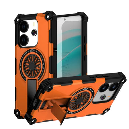 Redmi Note 14 4G 5G Pro Plus Magnetic Stand Armour Shockproof Hard Case