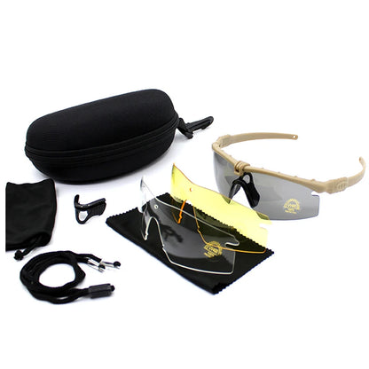 Outdoor Tactics Glasses 3.0 UV Protection Ballistic Goggles Hunting Shooting