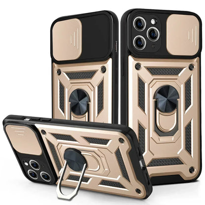 Shockproof Armour Case for iPhone 7-16 Pro Max Plus Mini SE Camera Cover