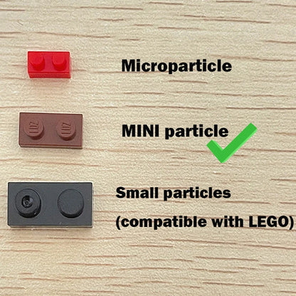 Cute Flower Building Blocks DIY Assembly Model Creative Construction Toy Gift