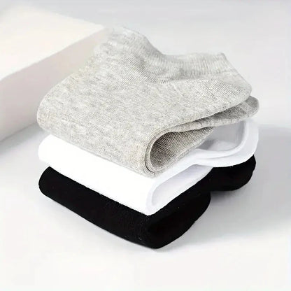 5/10-Pack Unisex Comfort-Fit Ankle Socks Lightweight Breathable Sports Wear