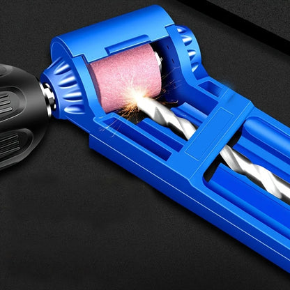 1pc Portable Drill Bit Sharpener Grinding Wheel for Nail Bits Quick Sharpening