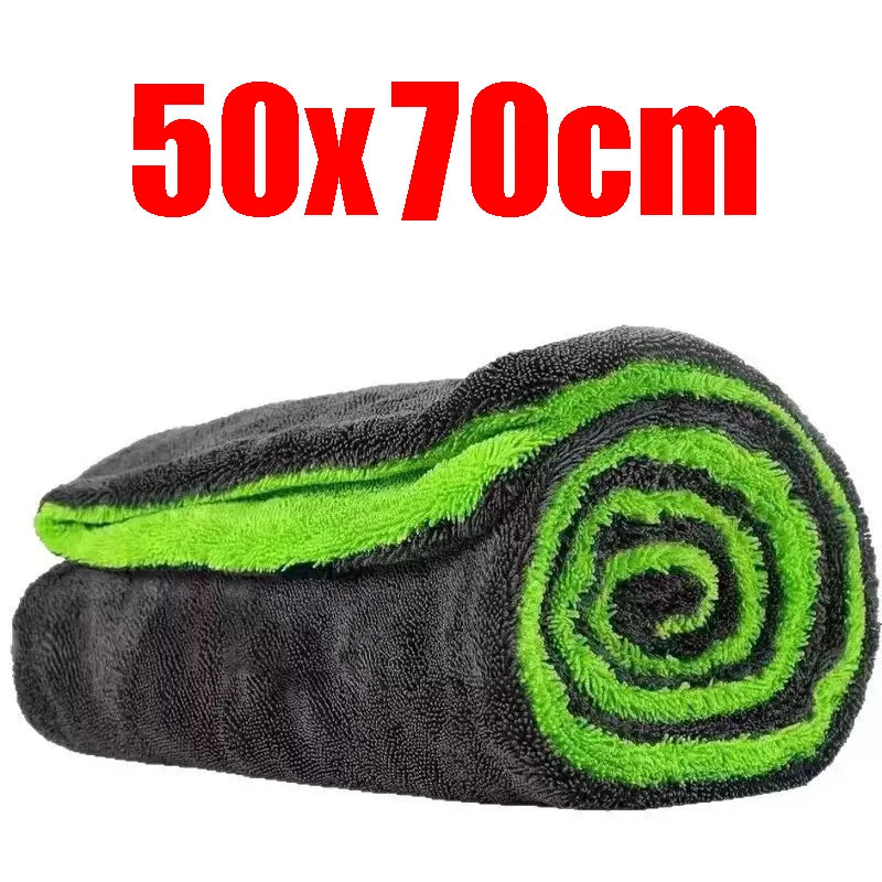 Large Microfibre Car Detailing Towel Soft Absorbent Cleaning Cloth Wash