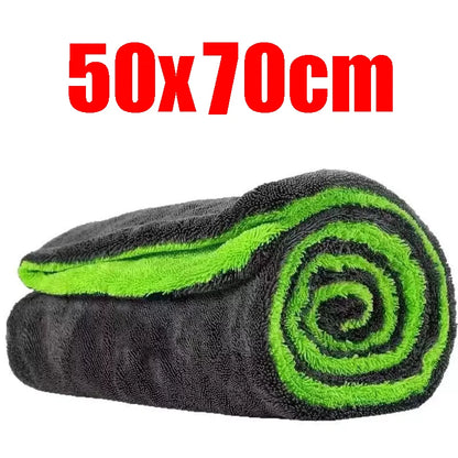 Large Microfibre Car Detailing Towel Soft Absorbent Cleaning Cloth Wash