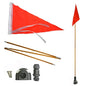 Kayak Safety Flag for Canoe Paddle Boat High Visibility Mount Accessories